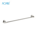 bathroom accessories towel racks brushed SUS304 single towel bar shelf wall mounted